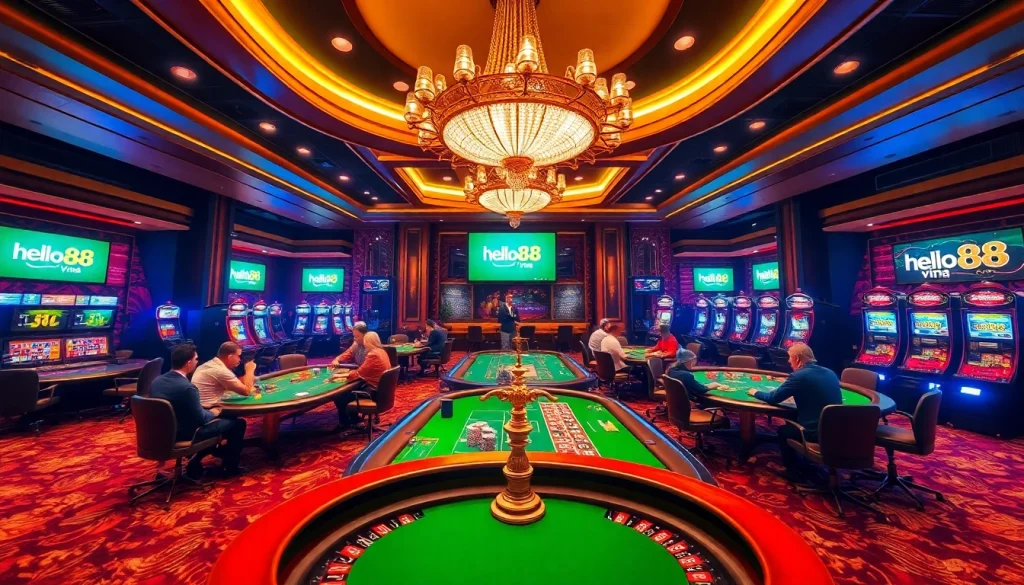Join the excitement with hello88 vina as players win at dynamic casino tables, including poker and roulette.